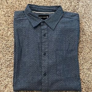 Men Dress Shirt Pattern Blue